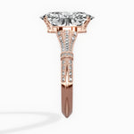Six Prong Vintage Style Engagement Ring - The Better Diamonds