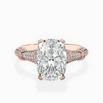 Six Prong Vintage Style Engagement Ring - The Better Diamonds