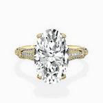 Six Prong Vintage Style Engagement Ring - The Better Diamonds
