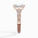 Six Prong Vintage Style Engagement Ring - The Better Diamonds
