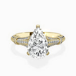 Six Prong Vintage Style Engagement Ring - The Better Diamonds