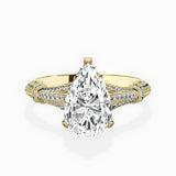 Six Prong Vintage Style Engagement Ring - The Better Diamonds