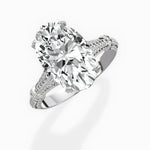 Six Prong Vintage Style Engagement Ring - The Better Diamonds