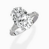 Six Prong Vintage Style Engagement Ring - The Better Diamonds