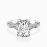 Six Prong Vintage Style Engagement Ring - The Better Diamonds