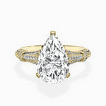 Six Prong Vintage Style Engagement Ring - The Better Diamonds