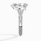 Six Prong Vintage Style Engagement Ring - The Better Diamonds