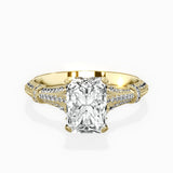 Six Prong Vintage Style Engagement Ring - The Better Diamonds