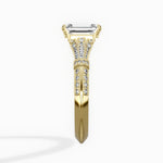 Six Prong Vintage Style Engagement Ring - The Better Diamonds