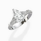 Six Prong Vintage Style Engagement Ring - The Better Diamonds