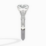 Six Prong Vintage Style Engagement Ring - The Better Diamonds