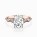 Six Prong Vintage Style Engagement Ring - The Better Diamonds