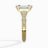 Six Prong Vintage Style Engagement Ring - The Better Diamonds