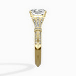 Six Prong Vintage Style Engagement Ring - The Better Diamonds