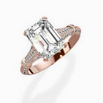 Six Prong Vintage Style Engagement Ring - The Better Diamonds