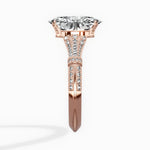 Six Prong Vintage Style Engagement Ring - The Better Diamonds