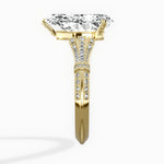 Six Prong Vintage Style Engagement Ring - The Better Diamonds