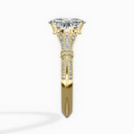 Six Prong Vintage Style Engagement Ring - The Better Diamonds