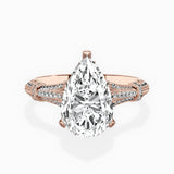 Six Prong Vintage Style Engagement Ring - The Better Diamonds