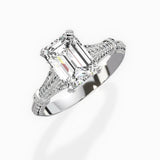 Six Prong Vintage Style Engagement Ring - The Better Diamonds