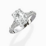 Six Prong Vintage Style Engagement Ring - The Better Diamonds
