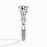 Six Prong Vintage Style Engagement Ring - The Better Diamonds