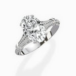 Six Prong Vintage Style Engagement Ring - The Better Diamonds