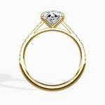 Sorte Solitaire 2.15 ct Oval Engagement Ring in Yellow Gold - The Better Diamonds