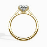Sorte Solitaire 2.15 ct Oval Engagement Ring in Yellow Gold - The Better Diamonds