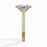 Sorte Solitaire 2.15 ct Oval Engagement Ring in Yellow Gold - The Better Diamonds