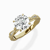Spain Vintage Style Engagement Ring - The Better Diamonds