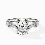 Spain Vintage Style Engagement Ring - The Better Diamonds
