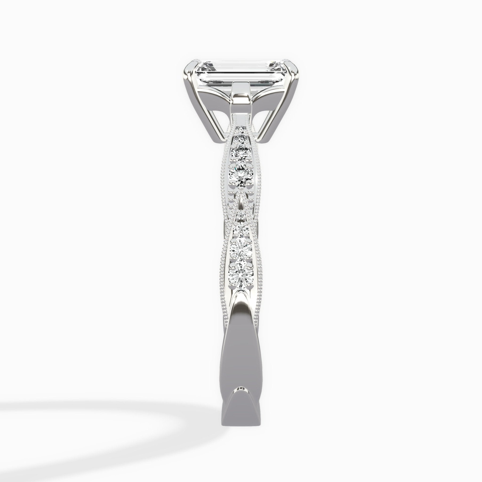 Spain Vintage Style Engagement Ring - The Better Diamonds