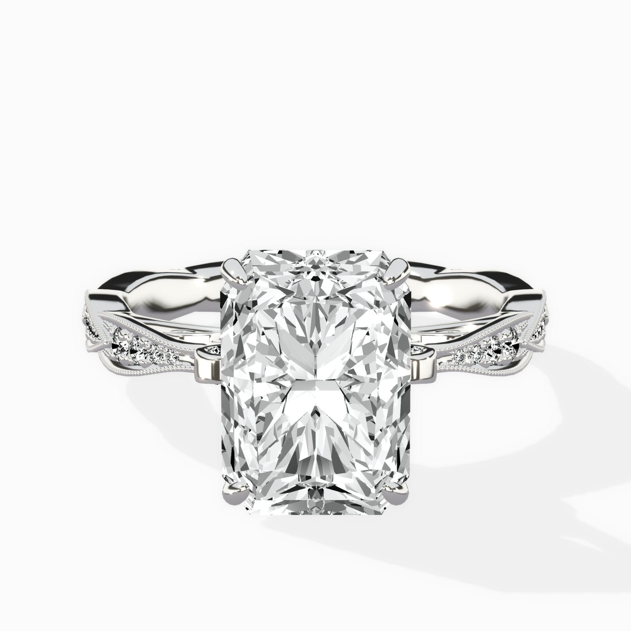 Spain Vintage Style Engagement Ring - The Better Diamonds