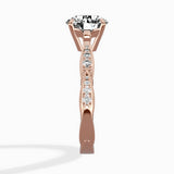 Spain Vintage Style Engagement Ring - The Better Diamonds