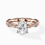 Spain Vintage Style Engagement Ring - The Better Diamonds