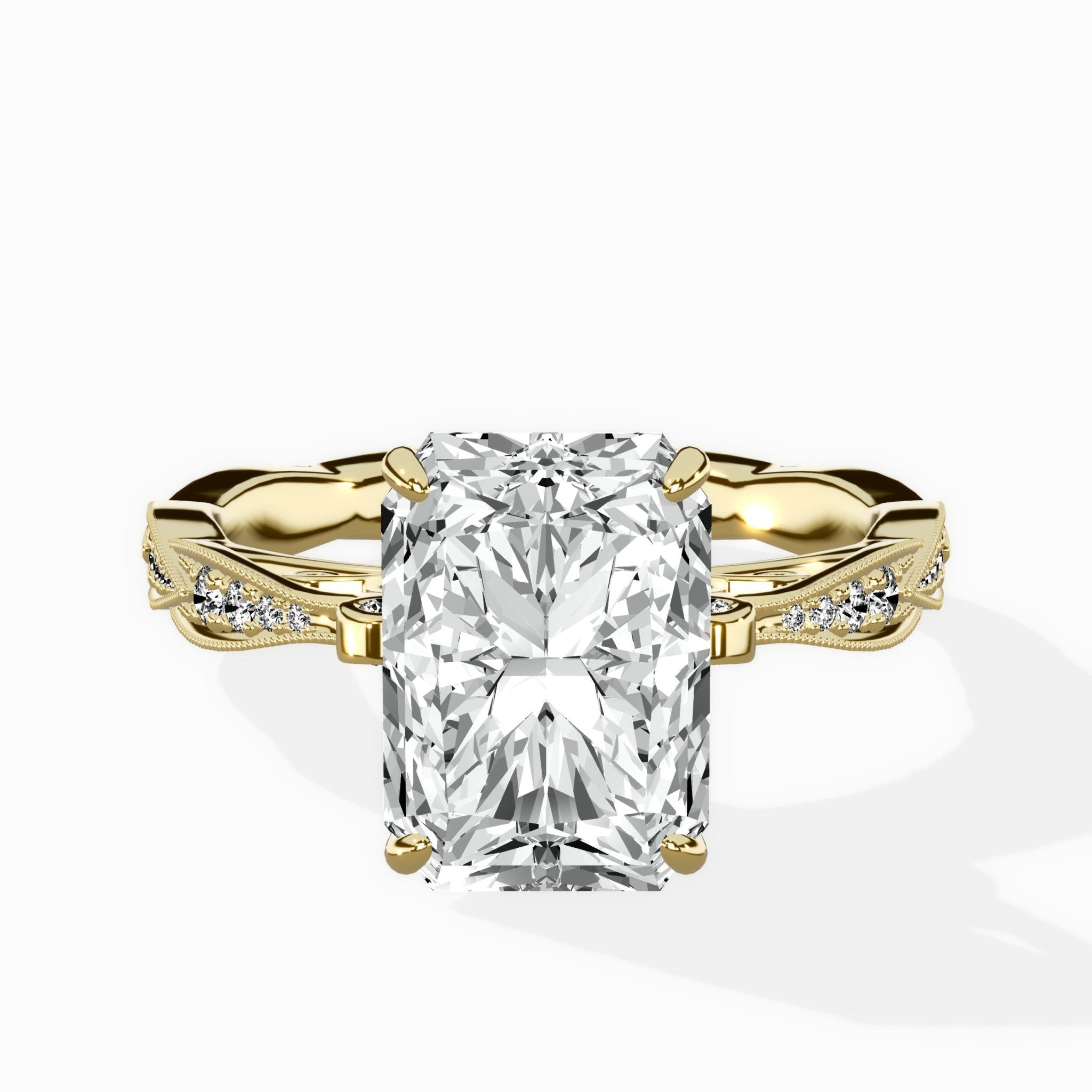 Spain Vintage Style Engagement Ring - The Better Diamonds