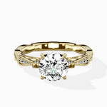 Spain Vintage Style Engagement Ring - The Better Diamonds