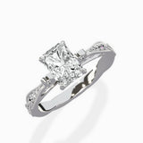 Spain Vintage Style Engagement Ring - The Better Diamonds