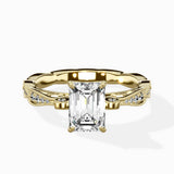 Spain Vintage Style Engagement Ring - The Better Diamonds