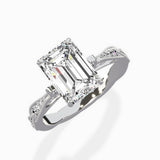 Spain Vintage Style Engagement Ring - The Better Diamonds