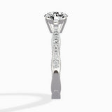 Spain Vintage Style Engagement Ring - The Better Diamonds