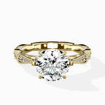 Spain Vintage Style Engagement Ring - The Better Diamonds