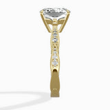 Spain Vintage Style Engagement Ring - The Better Diamonds