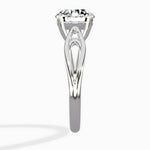 Split Shank Open Gallery Solitaire Ring Engagement Ring - The Better Diamonds