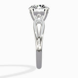 Split Shank Open Gallery Solitaire Ring Engagement Ring - The Better Diamonds