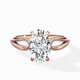Split Shank Open Gallery Solitaire Ring Engagement Ring - The Better Diamonds