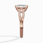Split Shank Open Gallery Solitaire Ring Engagement Ring - The Better Diamonds