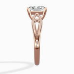 Split Shank Open Gallery Solitaire Ring Engagement Ring - The Better Diamonds