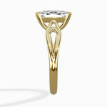 Split Shank Open Gallery Solitaire Ring Engagement Ring - The Better Diamonds